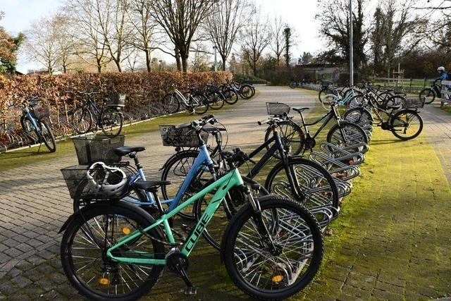 Werden die Fahrrder am Schulzentrum in Grenzach-Wyhlen bald videoberwacht?