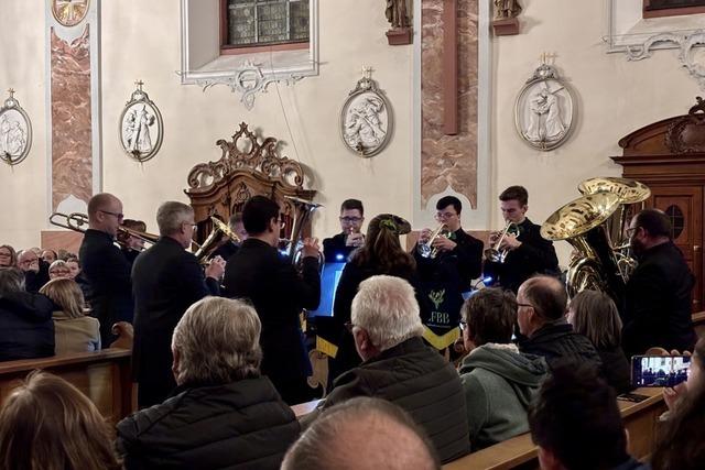 Die Black Forest Brass Band hat Ettenheim berzeugt