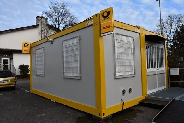 Noch vor Weihnachten ffnet in Rheinfelden-Herten die Container-Post