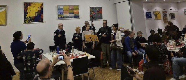 Das Multikulti Caf in Kenzingen feier...eburtstag &#8211; auch mit viel Musik.  | Foto: privat