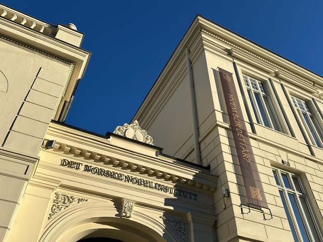 Das Nobelinstitut in Oslo. (Archivbild)  | Foto: Steffen Trumpf/dpa