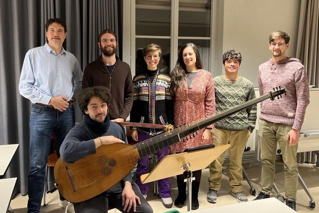 Benefizkonzert mit barocker Musik aus Italien und Urauffhrung im historischen Stil in Lrrach