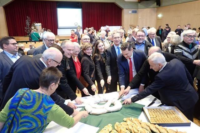 Rund 300 Gste beim Brgerempfang der Stadt Elzach im Haus des Gastes