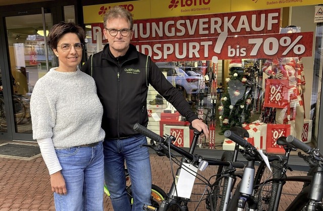 Das Ehepaar Claudia und Harry Brugger ...d will nun neue berufliche Wege gehen.  | Foto: Ursula Harder