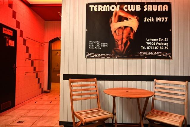 Hier wurde nicht nur geschwitzt – nach 50 Jahren schliet Freiburgs lteste Herrensauna