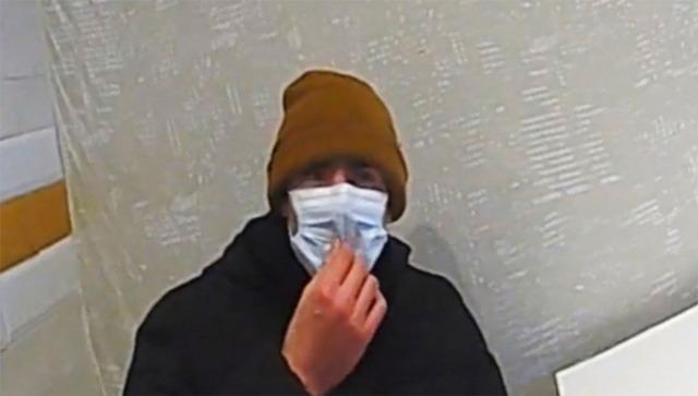 Momente vor der Festnahme  | Foto: Uncredited/Pennsylvania State Police/AP/dpa