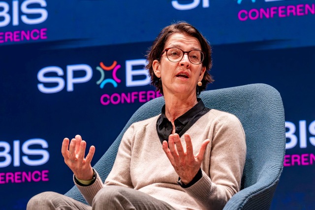 Tatjana Haenni wird neue Gesch&auml;ft...ml;hrerin bei RB Leipzig. (Archivbild)  | Foto: David Inderlied/Kirchner-Media/dpa