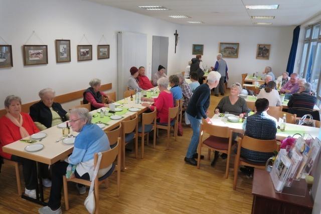 Quartierscaf des Frdervereins St. Fridolin in Lrrach-Stetten im Fernsehen
