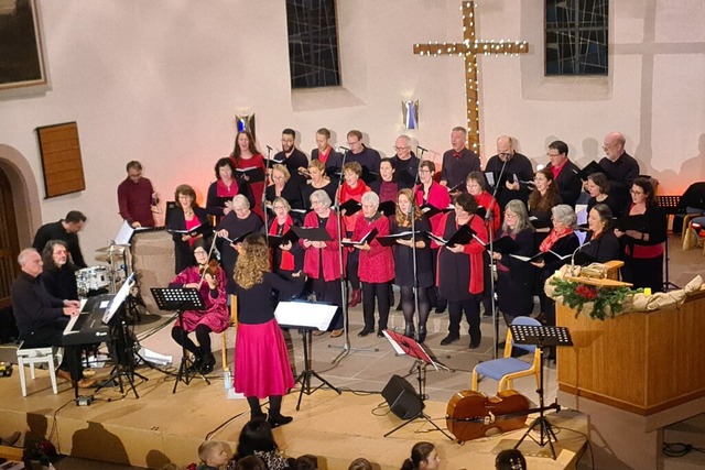 Gut besuchtes Adventskonzert in Steinen  | Foto: Christian Maurer