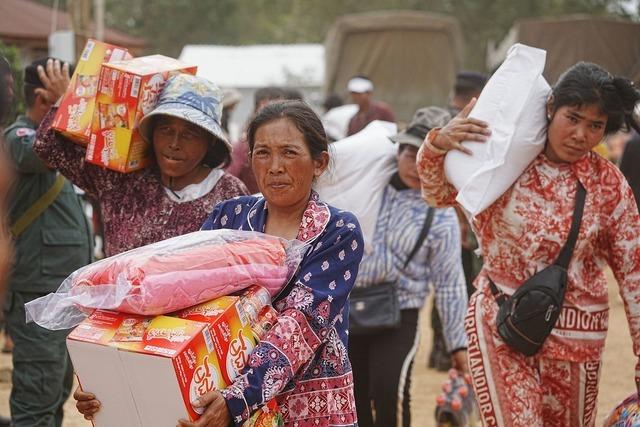 Hunderttausende Flüchtlinge wegen Kämpfen in Südostasien