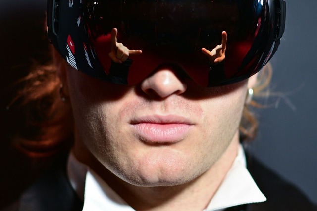 Ski Aggu ist am Samstag im Hans Bunte zu Gast.  | Foto: Sebastian Gollnow (dpa)