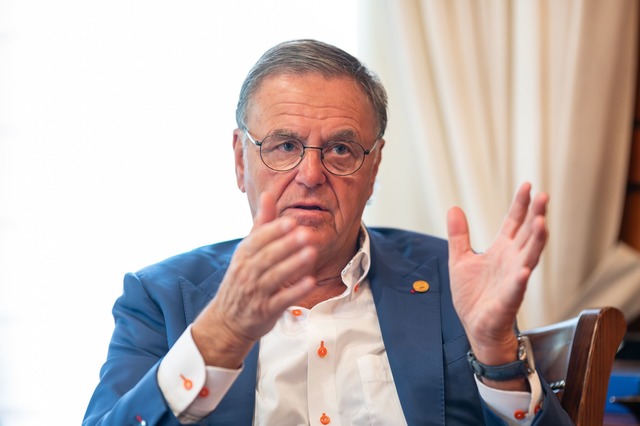 Er hat das Familienunternehmen aufgebaut: Roland Mack. (Archivbild)  | Foto: Silas Stein/dpa