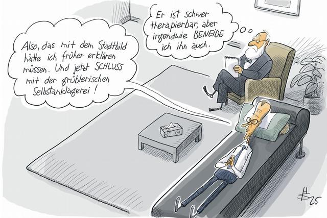 Merz trainiert Selbstkritik.