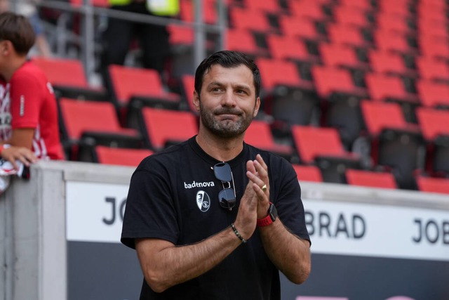 Seit dieser Saison der Trainer der SC-Frauen in der Bundesliga: Edmond Kapllani  | Foto: Arne Amberg (Imago)