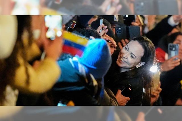 Nobelpreisträgerin Machado in Oslo - und was kommt dann?