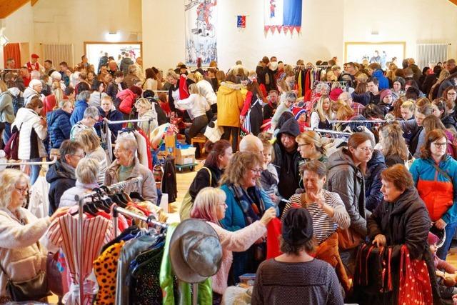 Endinger Narrennester organisieren erneut einen Flohmarkt rund um die Fasnet