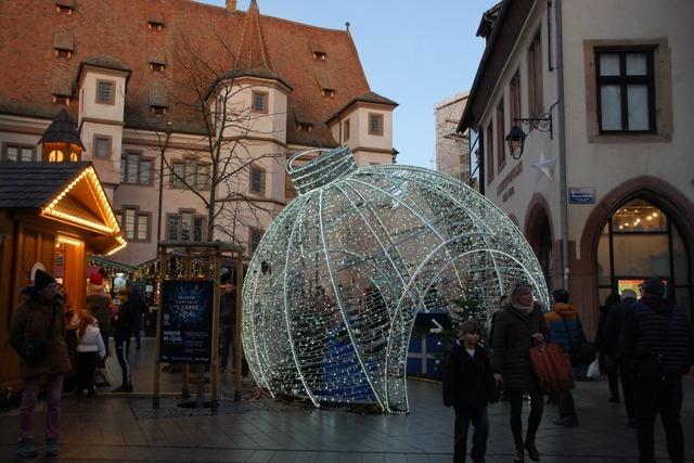 Weihnachtsmarkt ohne Gedrnge – ein Besuch in Slestat
