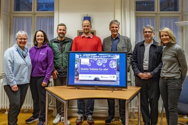 Erste mobile barrierefreie Toilette im Landkreis Lrrach ist bald einsatzbereit