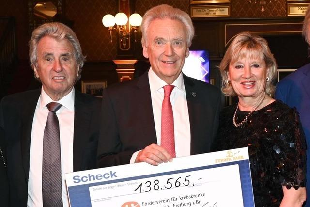 Benefiz-Gala im Europa-Park: 138.565 Euro fr krebskranke Kinder gespendet