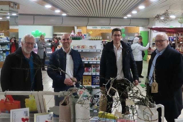 Der Festakt zum zehnjhrigen Bestehen des Dorfladens von flingen feiert eine Erfolgsgeschichte