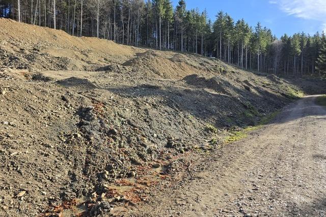 "Es klppert und rumpelt" im Heitersheimer Forst durch den Bau von Windrdern