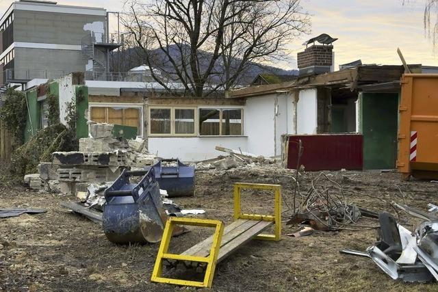 Abbruch vor Neubau
