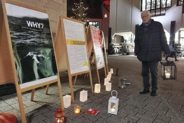 Mahnwache fr Menschenrechte