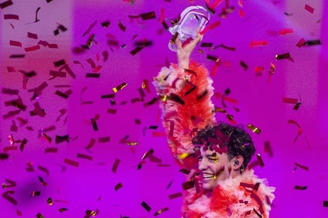 Nemo gibt ESC-Pokal wegen Teilnahme Israels zurück