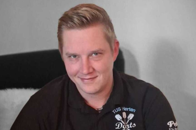 Sdbadens Dart-Kapitn Martszausky zur Weltmeisterschaft: 