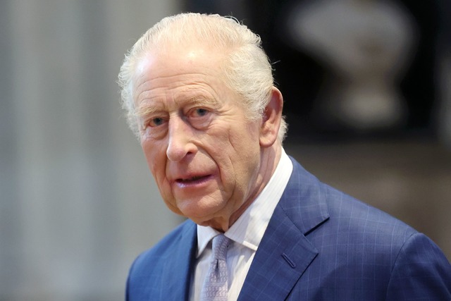 Der britische K&ouml;nig Charles III. ...erapie &auml;u&szlig;ern. (Archivfoto)  | Foto: Chris Jackson/PA Wire/dpa