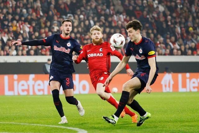 Fotos: Der SC Freiburg und der mhsame Sieg gegen den RB Salzburg
