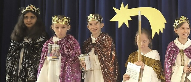 Anfang 2026 sind in Weil am Rhein wieder die Sternsinger unterwegs.  | Foto: Anita Indri-Werner