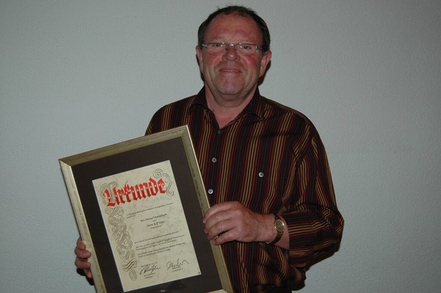 Rolf Weis, hier im Jahr 2006, war ein ...t er im Alter von 84 Jahren gestorben.  | Foto: Hans Meidhof