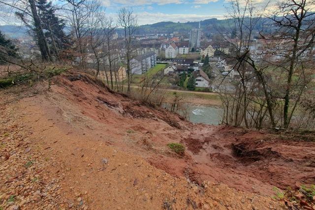 Warum gibt es am Schopfheimer Hausberg immer wieder Hangrutsche?