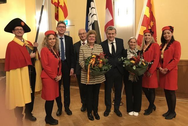 Langjhriger Stadtammann  Franco Mazzi wird Ehrenbrger in Rhfeinfelden/Schweiz