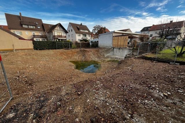 Bckerei Dick in Denzlingen verrt nach Abriss des alten Feuerwehrhauses noch keine Neubauplne