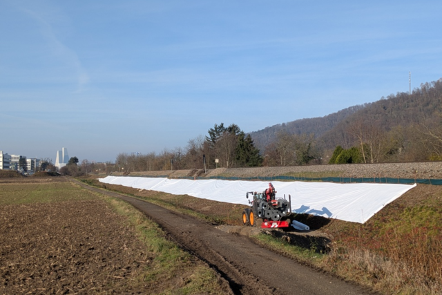 Dachse behindern Weiterbau der Bundesstrae 34 neu bei Grenzach