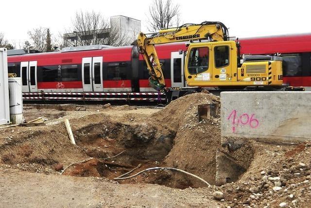 Die Arbeiten in Grenzach laufen