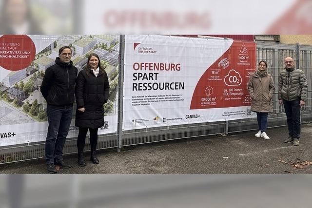 Bauteile wiederverwerten: Bei diesem Projekt setzt Offenburg auf Kreislaufwirtschaft