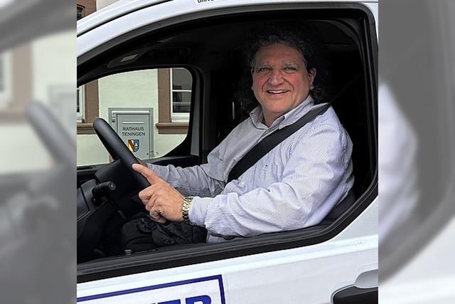 Brgermeister fhrt Brgerbus