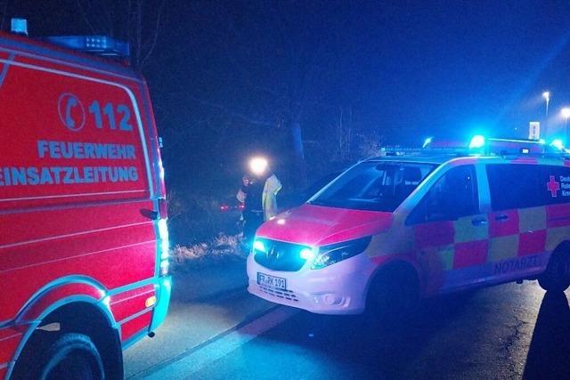 Ein Schwerverletzter nach Unfall auf B3 zwischen Freiburg und Schallstadt