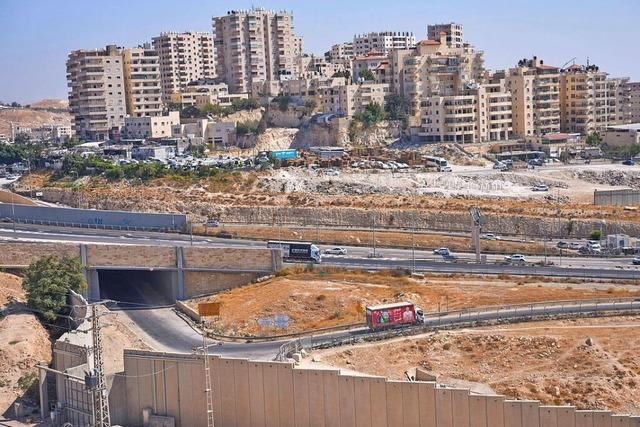 Newsblog: Bundesregierung ruft Israel zum Stopp des Siedlungsausbaus auf