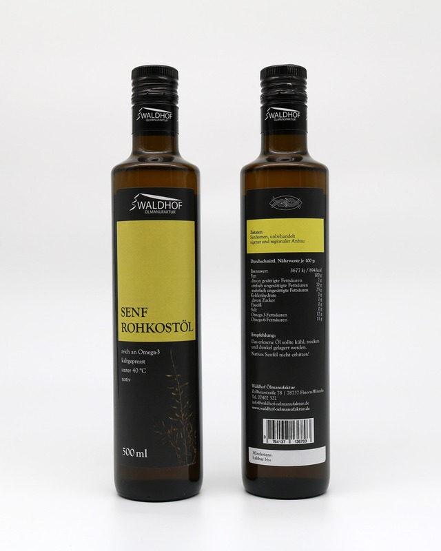 Ob Leindotter, Raps, Senf oder Hanf: D...eil werden bei unter 40 Grad gepresst.  | Foto: Waldhof lmanufaktur