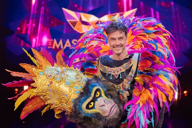 Er war der "King": Im Affen-Kost&uuml;...e Wayne Carpendale.  Er wurde Dritter.  | Foto: Rolf Vennenbernd/dpa