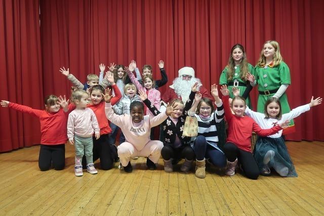 Kleine und groe Freuden beim Weihnachtsfest des SSV Breisach