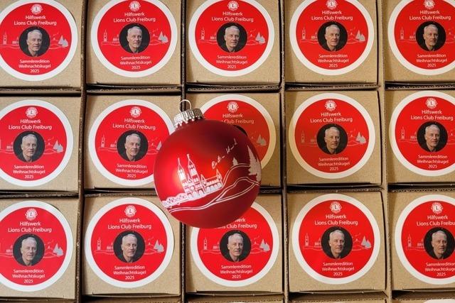 Streich-Kugel: Bestseller f�r den Christbaum