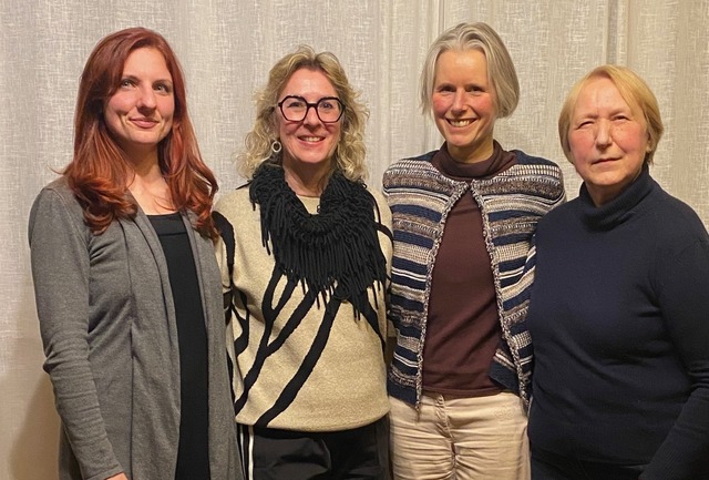 Der neue Vorstand (von links): Marlene...eicher, Hedda Janssen und Jutta Heider  | Foto: Regina Geppert