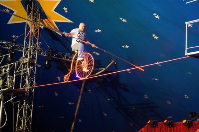 Atemberaubende Zirkusshow mit internationalen Artisten in Waldshut-Tiengen