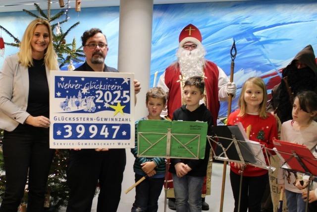 Die Gewinnzahl fr die Glckssternaktion in Wehr steht fest