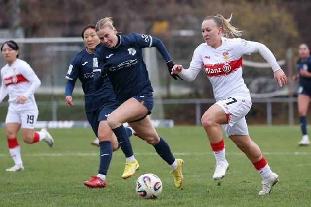 Der SC Sand verspielt mit einem 0:2 beim VfB Stuttgart die Herbstmeisterschaft in Liga zwei